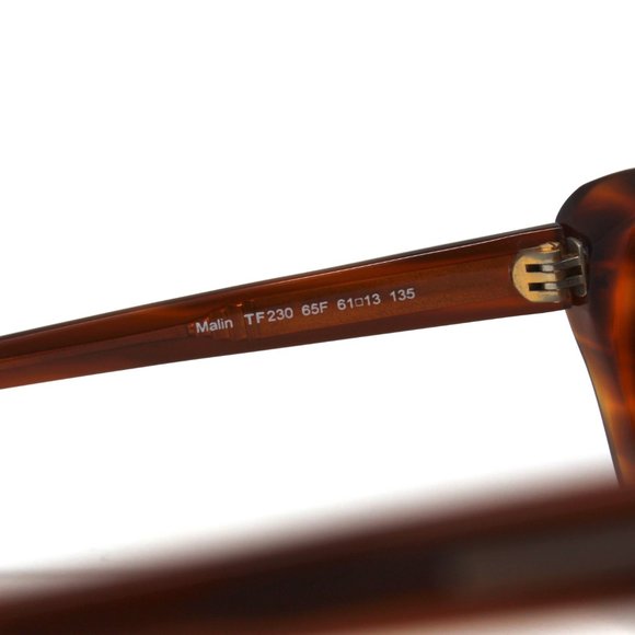 TOM FORD "Malin" TF230 65F Brown Shades w Case - Picture 5 of 6